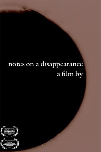 Poster of notes on a disappearance