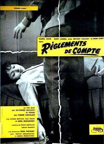 Poster of Règlements de compte