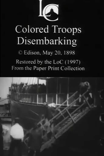 Poster of Colored Troops Disembarking