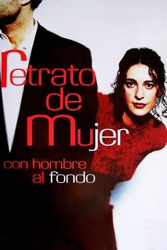 Poster of Retrato de mujer con hombre al fondo