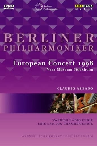 Poster of Berlin Philharmonic European Concert 1998 Stockholm