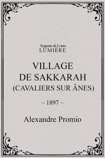 Poster of Village de Sakkarah (cavaliers sur ânes)