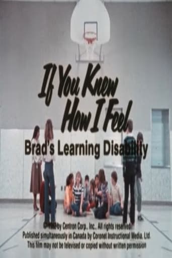 Poster of If You Knew How I Feel: Brad's Learning Disability