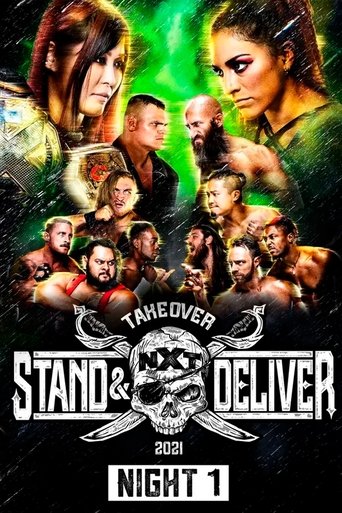 Poster of WWE NXT TakeOver: Stand & Deliver Night 1