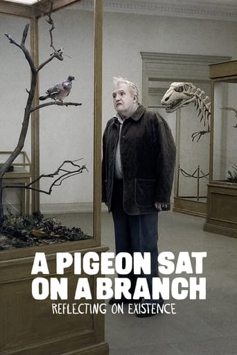 Poster of A Pigeon Sat on a Branch Reflecting on Existence