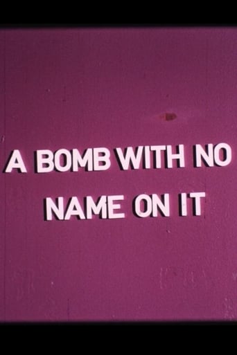 Poster of A Bomb with No Name On It