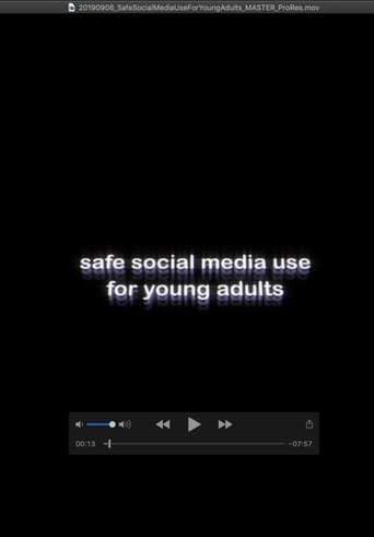 Poster of Safe Social Media Use for Young Adults