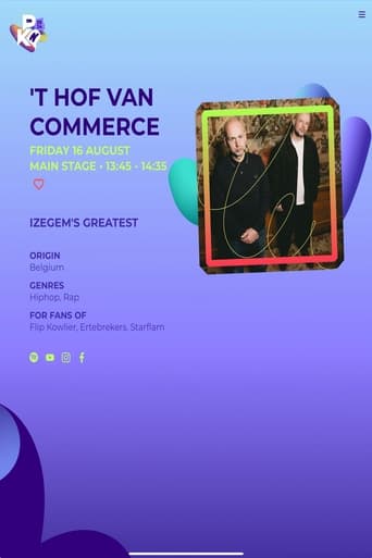 Poster of 'T Hof Van Commerce: Pukkelpop 2024