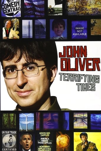 Poster of John Oliver: Terrifying Times