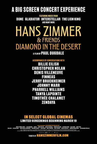 Poster of Hans Zimmer & Friends: Diamond in the Desert