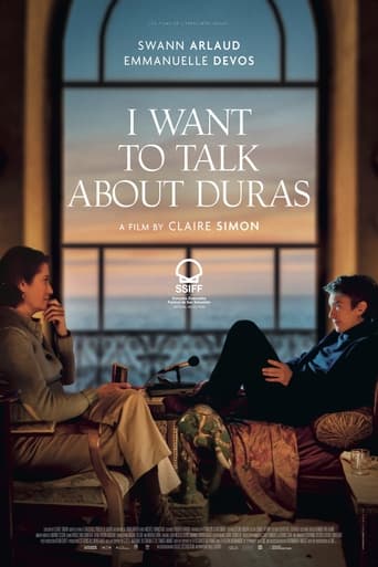 Poster of I Want to Talk About Duras