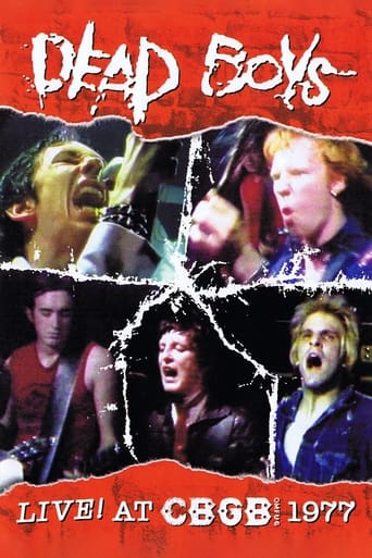 Poster of Dead Boys: Live at CBGB's 1977