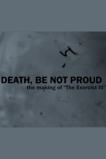 Poster of Death, Be Not Proud: The Making of "The Exorcist III"