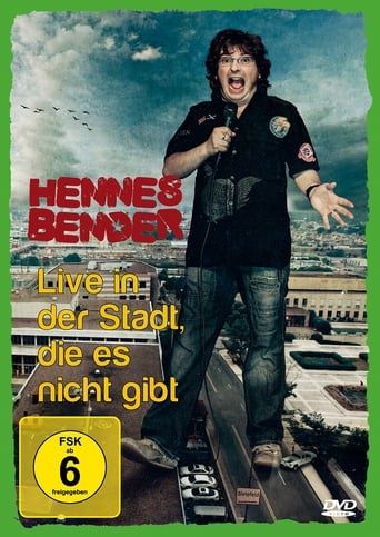 Poster of Hennes Bender - Live in der Stadt, die es nicht gibt.