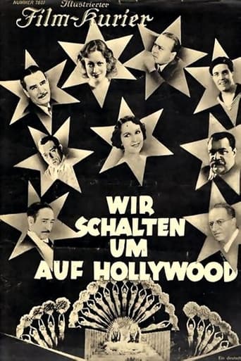 Poster of We're switching to Hollywood