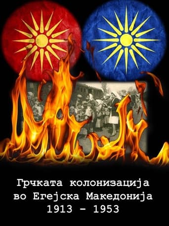 Poster of Greek Colonization of the Aegean Macedonia 1913-1953