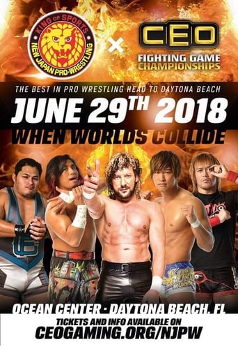 Poster of CEOxNJPW When Worlds Collide