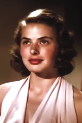 Poster of Ingrid Bergman, "Intermezzo" Screen Test