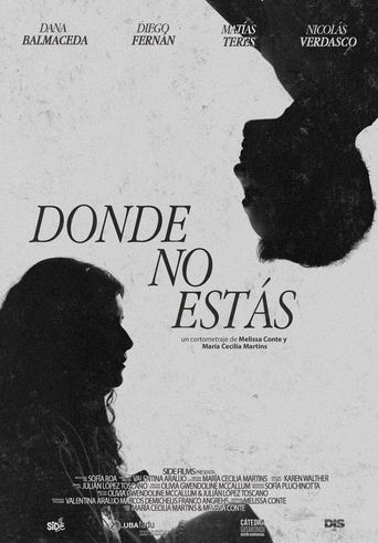 Poster of Donde no estás