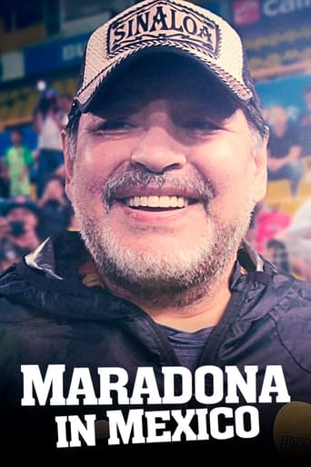 Poster of Maradona in Mexico