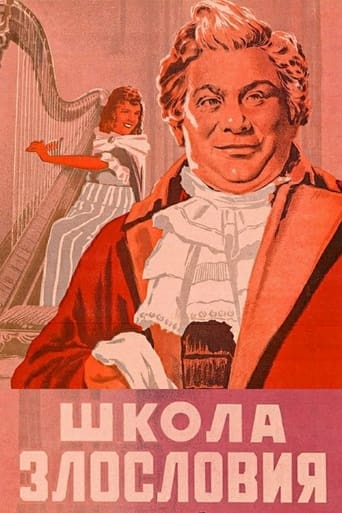 Poster of The School of Scandal