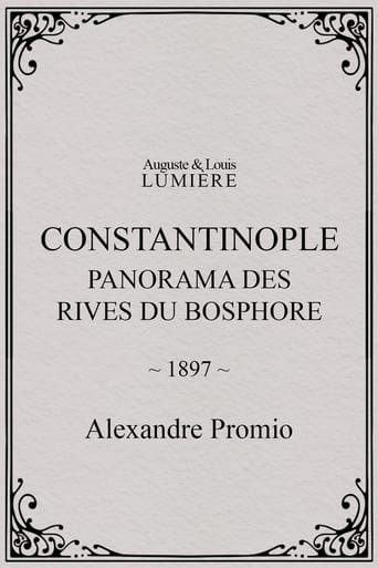 Poster of Constantinople, panorama des rives du Bosphore