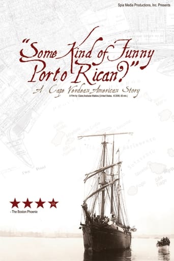 Poster of "Some Kind of Funny Porto Rican?": A Cape Verdean American Story