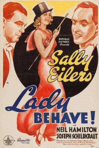 Poster of Lady Behave!