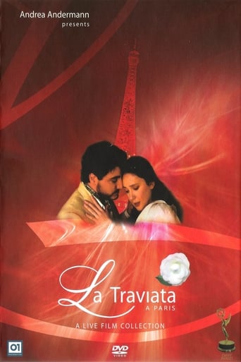 Poster of La traviata in Paris