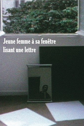 Poster of Jeune femme à sa fenêtre lisant une lettre