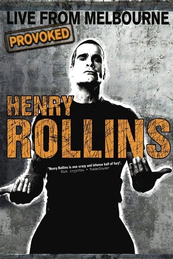 Poster of Henry Rollins Provoked: Live From Melbourne