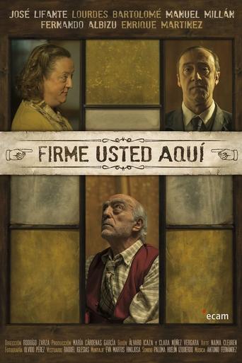 Poster of Firme Usted Aquí