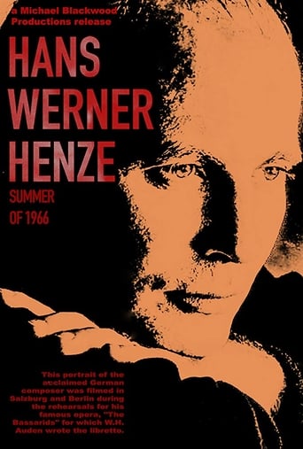 Poster of Hans Werner Henze: Summer of 1966