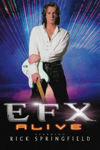 Poster of EFX Alive starring Rick Springfield