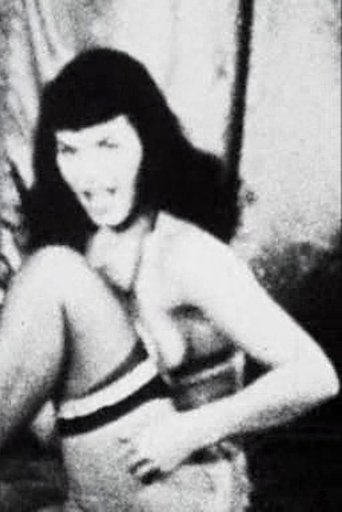 Poster of Bettie Page In Red Lingerie