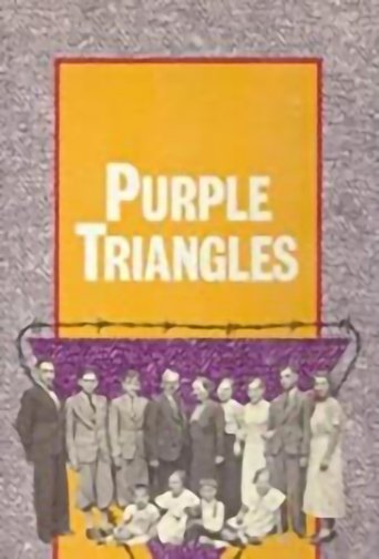 Purple Triangles Poster of Purple Triangles