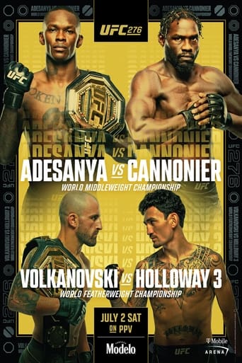 Poster of UFC 276: Adesanya vs. Cannonier