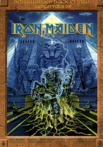 Poster of Iron Maden - Somewhere Back in Time World Tour '08, Mumbai India