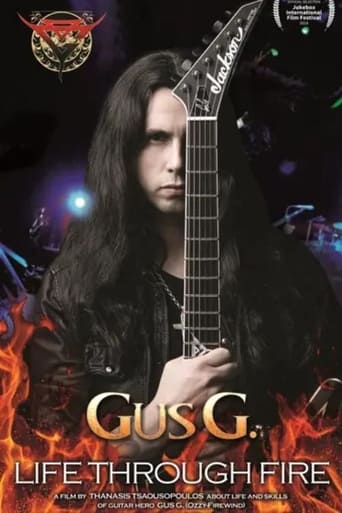 Poster of Gus G.: Life Through Fire