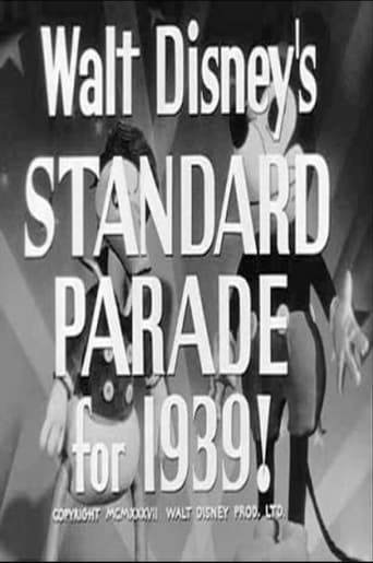 Poster of Walt Disney's Standard Parade for 1939