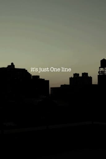 Poster of it's just One line