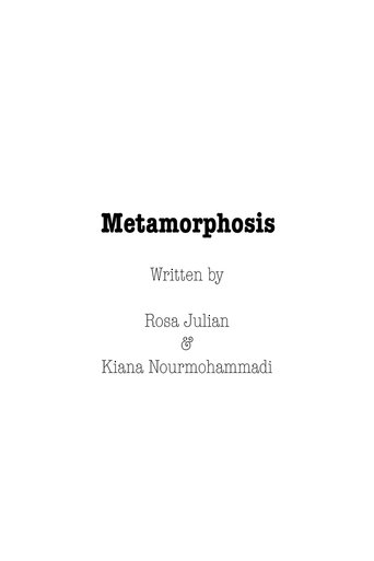 Poster of Metamorphosis