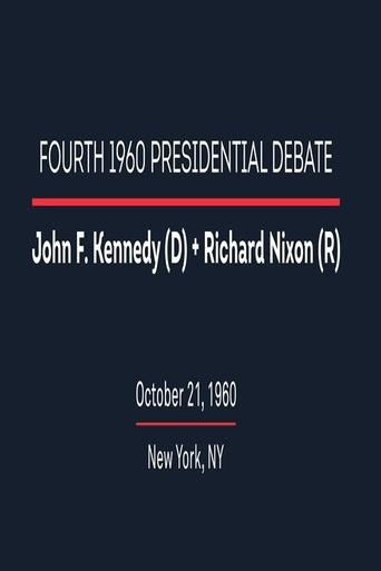 Poster of 1960 Fourth Presidential Debate