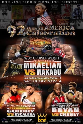 Poster of Noel Mikaelian vs. Ilunga Makabu