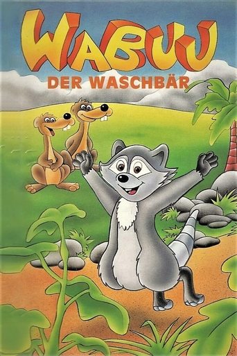 Wabuu the Cheeky Racoon Poster of Wabuu the Cheeky Racoon