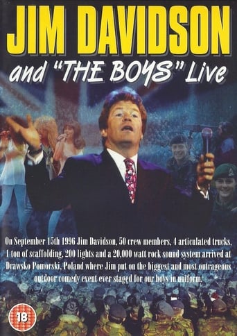 Poster of Jim Davidson and 'The Boys' Live