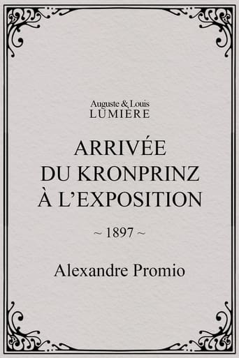 Poster of Arrivée du kronprinz à l’exposition