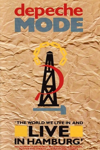 Poster of Depeche Mode: The World We Live in and Live in Hamburg