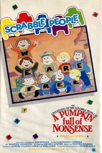 Poster of The Adventures of the Scrabble People in a Pumpkin Full of Nonsense