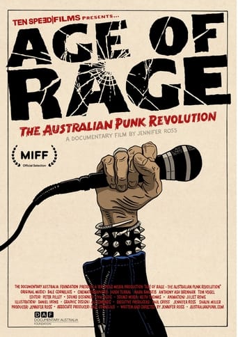 Poster of AGE OF RAGE - The Australian Punk Revolution